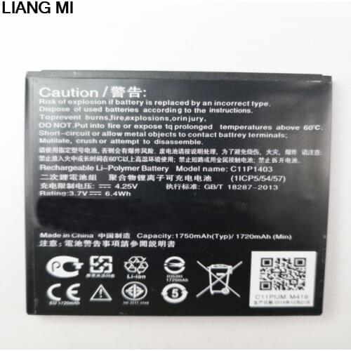 High Quality 1750mAh C11P1403 cell phone battery for Asus ZenFone4.5 ZenFone 4.5 A450 Smartphone with phone stander