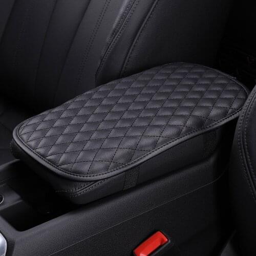 1PC Universal Car Armrest Box Cover Auto Central Control Armrest Container Pad Interior Accessories Storage Box Mats Car Styling