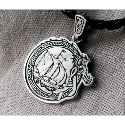 10pcs wholesale Viking Ship necklace Norse pendant - Long boat - Danish jewelry -Scandinavian -Danes - Viking pendant -Asgard
