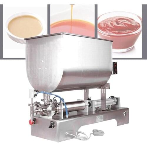 110V 220V Single head mixing filling machine paste liquid automatic filling machine
