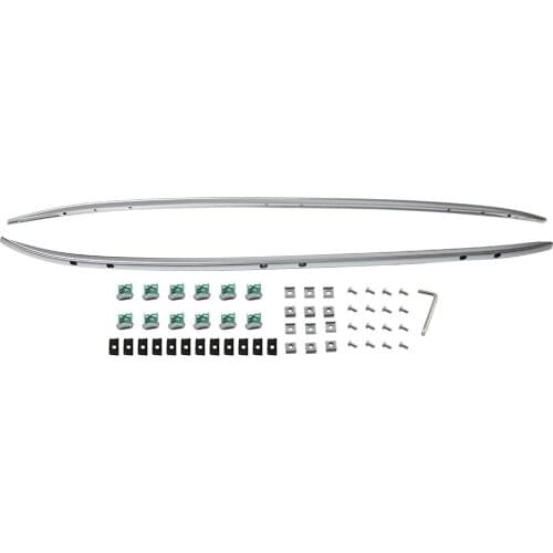 2Pcs Silver Roof Rack Rails for Mazda CX-9 CX9 2016-2021 Aluminum Luggage Improves The Accessibility & Appearance for SUV