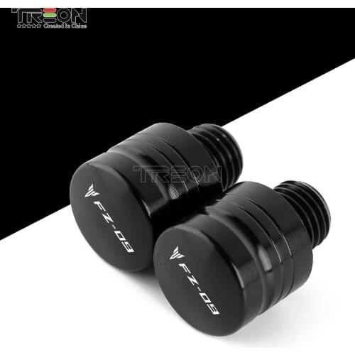 2Pcs Universal Motorcycle M10X1.25 CNC Mirror Hole Plug Screw CNC Aluminum For YAMAHA FZ09 MT09 2014 2015 2016 2017 2018 2019