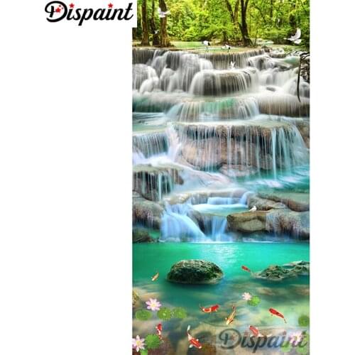 Dispaint 5D Diamond "beautiful scenery"Diamond Embroidery Full Round/ Square Diy Diamond Painting Cross Stitch Home Decor A27638