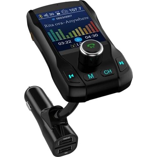 Car Wireless Car Bluetooth FM Transmitter MP3 Player Car Kit Adapter Dual USB Charger Car Kit Adapter Dual USB Charger
