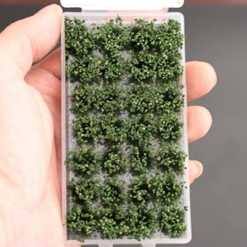 Flower Cluster Simulation Plant Model Toy Landscape Table Western Diorama Green Green Building DIY Mirror Making Sand Train E6W3