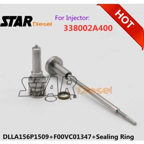 Diesel Nozzle DLLA156P1509 Sprayer Valve F00VC01347 Repair Kits For 338002A400 0445110255 0445110256 0445110241 0986435152
