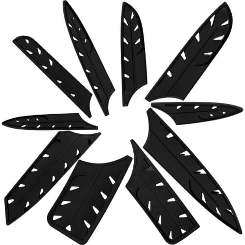 XYj Damascu Stainless Steel Ceramic Kitchen Knife BPA-Free Covers Sheath Edge Guards Case Protect All Kinds Of Knife Blade