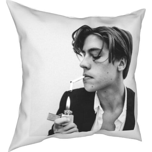Cole Sprouse Kissen Abdeckungen Hause Riverdale Archie Comics Jughead Kissen Abdeckung Hause Dekoration Kissenbezug 40*40cm