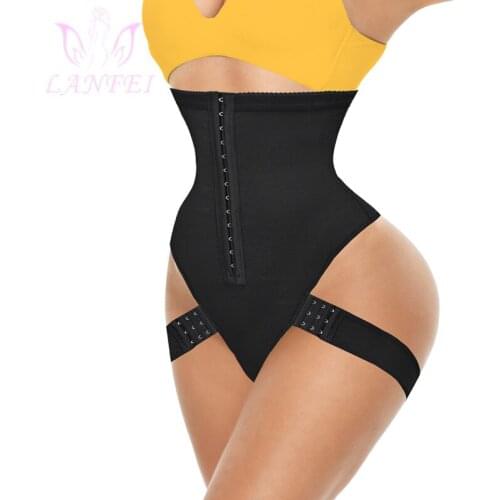 LANFEI High Waist Butt Lifter Panties Body Shaper Women Shoulder Strap Buttock Shapewear Femme Push Up Slimming Control Panties