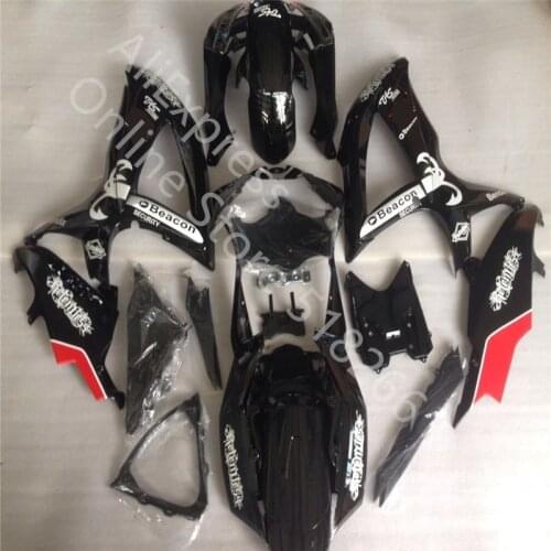 New ABS Fairings Kit Fit For SUZUKI GSX-R600 GSX-R750 08 09 10 R600 R750 K8 GSXR 600 750 2008 2009 2010 black red Fairing