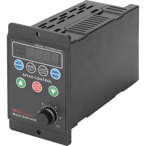 Frequency Converter 220V Single-phase Input Three-phase Output Motor Driver Frequency Converter Four-digit Digital Tube Display