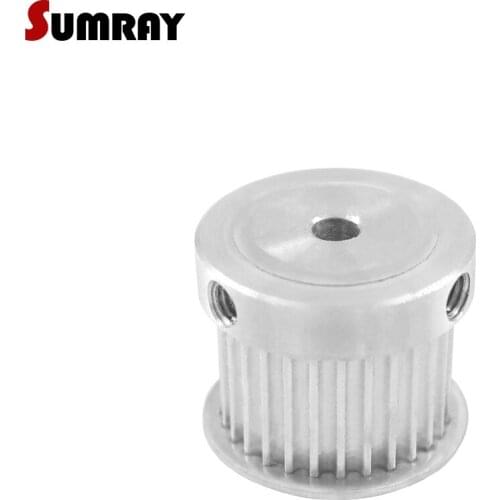 SUMRAY 3M 30T Timing Pulley 5/6/6.35/7/8/10/12/14/15/16/17/19/20mm Inner Bore Toothed Pulley Wheel 16mm Belt Width Gear Pulley