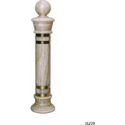 Freeshipping 1200mm JS229 Column Customade Floor Mount Newel Handrail Armrest Post Pillar Pole for Staircase