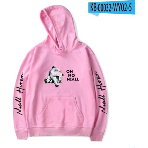 Street fashion hoodie Niall Horan Harajuku high-quality trendy pullover clothing autumn casual comfortable pink sweatshirts Tops