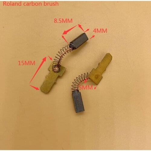 Ultra silence carbon brush for Roland Scan Motor Carbon Brush Roland FJ740 FJ540 SJ740 SJ540 FH740 AJ1000 scan motor brush