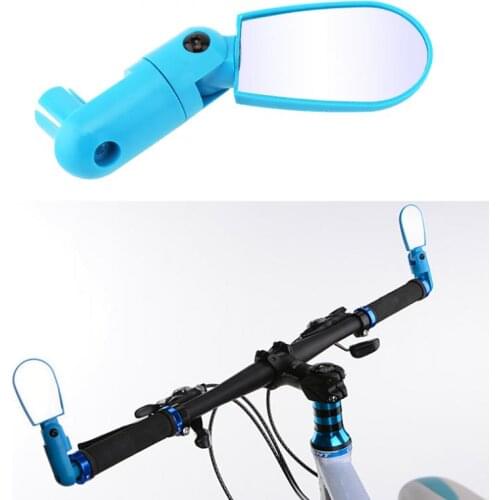 Universal Adjustable 360 Degree Rotate Rear View Mirror Mountain Bike Handlebar Rearview Mirror Bike Accessories Bicycle Safe