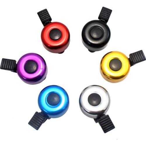 Aluminum Alloy Bicycle Bell Mountain Road Bike Horn Sound Alarm Safety Cycling Handlebar Ring Bicycle Call Bike Accessories