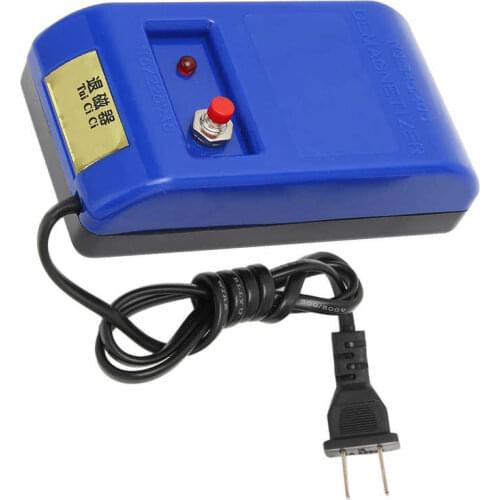 110V/220V Watch Demagnetizer Mechanical Quartz Watch Repair Screwdriver Tweezers Electrical Demagnetize Tool Watchmaker US Plug