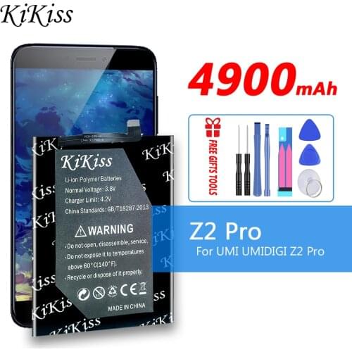 4900mAh Z2 Pro Mobile Phone Batteries for UMI Umidigi Z2 Pro Battery + Gift Tools