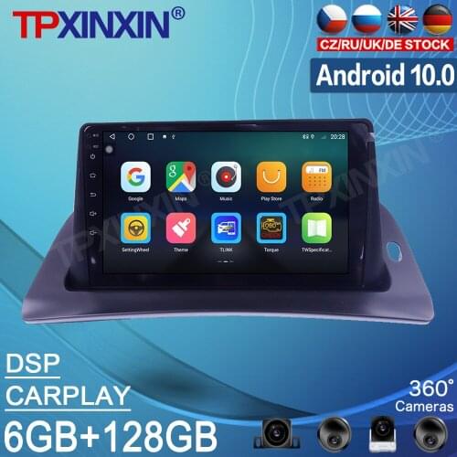 Android 10.0 For Renault Kangoo 2015 2016 + Car Radio Player PX6 64GB GPS Navigation IPS Multimedia DSP RadioRecorder Head Unit