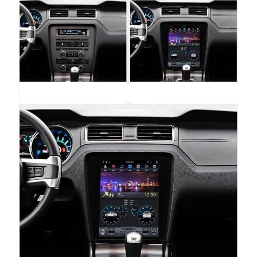 Ford Mustang 2010-2014 128GB Tesla Screen CARPLAY Android Car Multimedia Player GPS Head Unit 1 din car radio