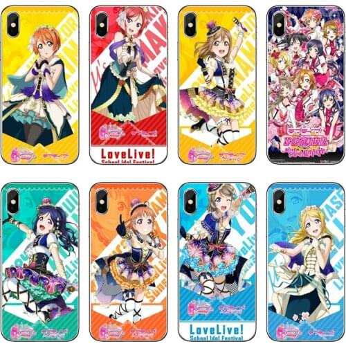 Love live school idol diary Accessories Phone Case For Huawei P30 P20 Pro P10 P9 P8 Lite Y5 Y6 Y7 Y9 P Smart Plus 2018 2019