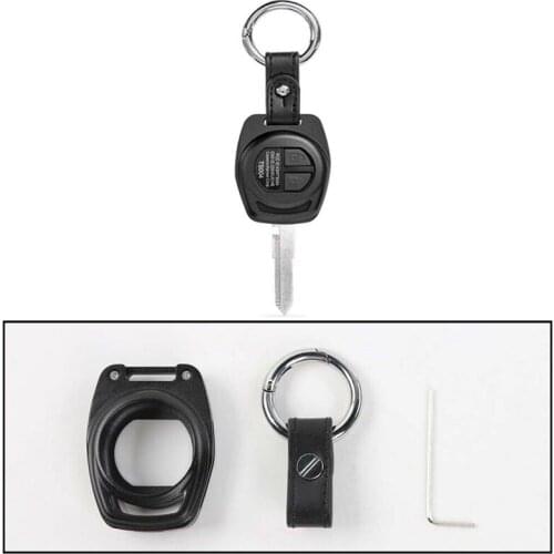 Car Styling Aluminium Alloy Key Case Car Key Shell Cover Protector for Suzuki Jimny 2010-2020