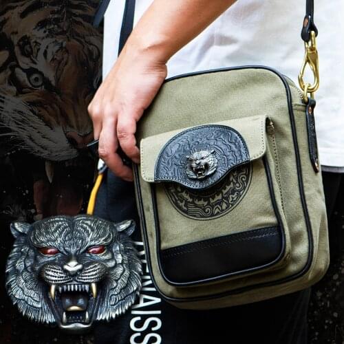 FOJIURETY Men's Shoulder Bags