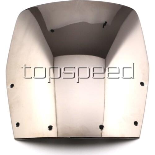 Chrome Motorcycle Windshield Windscreen For Kawasaki Ninja ZX250R 1998-2007 1999 2000 2001 2002 2003 2004 2005 2006