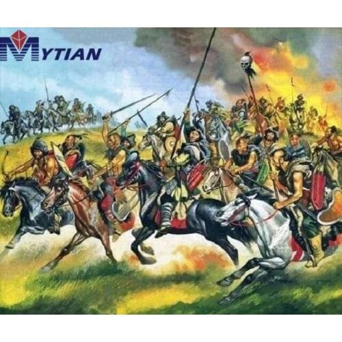 MYTIAN Diamond Painting War Cross Stitch Rhinestone 5D DIY Full Square/Round Diamond Embroidery Army Battle Mosaic Home Decor