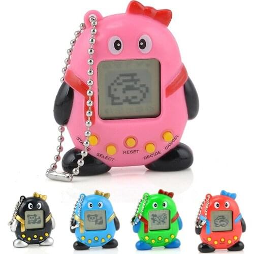 NEW Pets Nostalgic Virtual Pet Cyber Pet Digital Pet Tamagotchi Penguins E-pet Gift Toy Handheld Game Machine