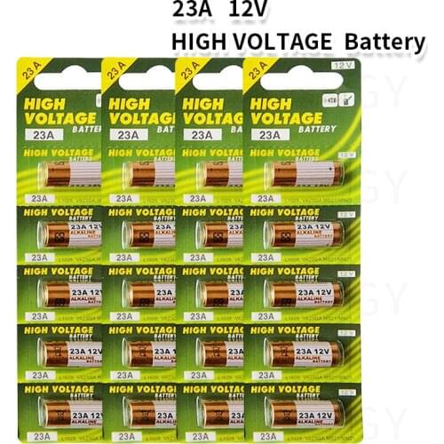Wholesale 20pcs/lot New 12V A23 23A Ultra Alkaline battery/alarm batteries Free Shipping