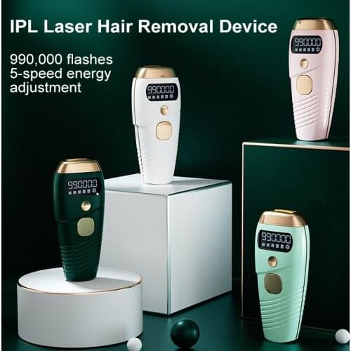 Portable Laser Hair Removal Device Permanent Whole Body Hair Removal Beauty Equipment IPL System Household Hair Removal Device