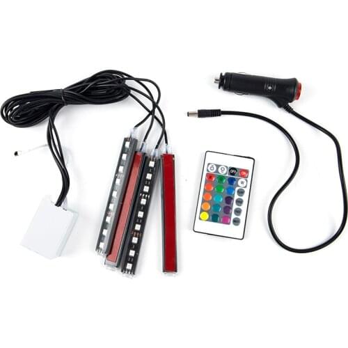 RGB Strip Light Auto Remote Control Decorative Flexible LED Atmosphere Lamp