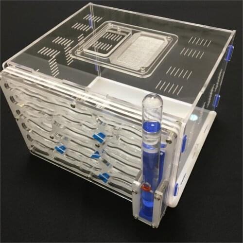 Villa 20*13*18.2cm big DIY moisture with feeding area ant nest ,ant farm acryl, insect ant nests villa pet mania for house ants