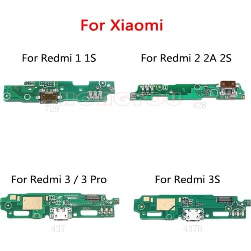 USB Charge Dock Board Charging Socket Jack Port Plug Connector Flex Cable For Xiaomi Redmi 3 3S 2 2A / 1S 3G 4G