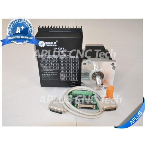 1-Axis NEMA 42 Stepper Motor (3256oz-in/150mm/6.0A) & 220VAC Stepper Driver DM2282 Kit