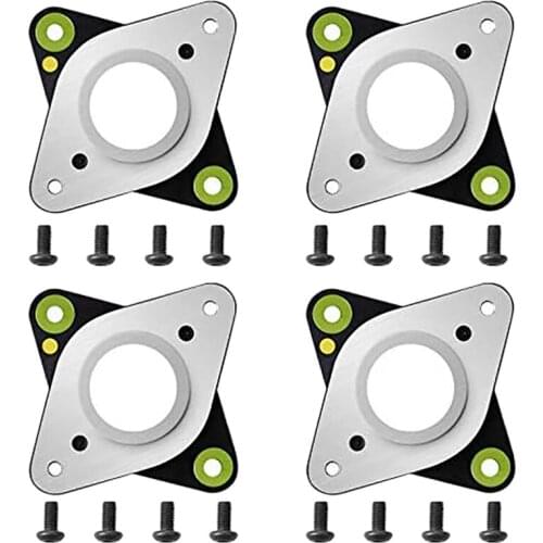 4 Pieces Vibration Dampers,for NEMA 42 Stepper Damper Stepper Motor Vibratory Steel and Screw 3D Printer Accessories