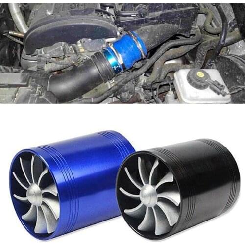 80% Hot Sell Car Vehicle Turbocharger Turbo Compressor Fuel Saving Fan with Rubber Covers