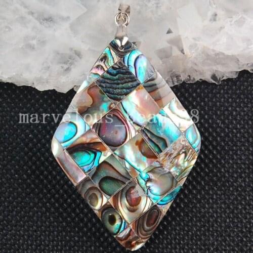 Free shipping Fashion Jewelry New Zealand Abalone Shell Art Dangle Earring MC3173