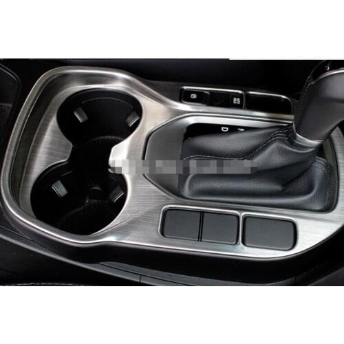 Stainless Steel Water Cup Holder Decoration 1pcs 2013 2014 2015 for SANTA FE SPORT IX45