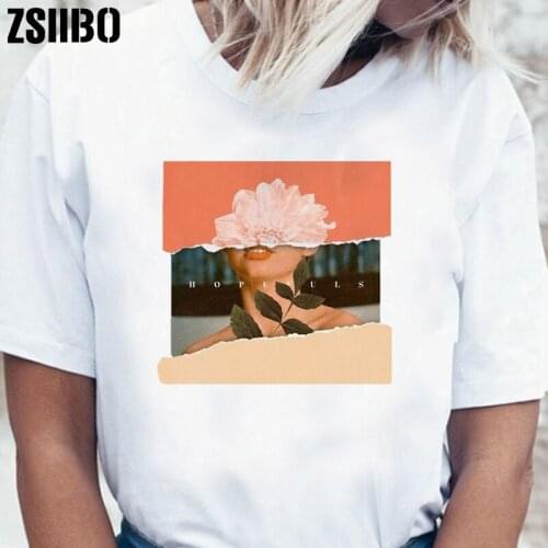 Womens T-Shirt hoody Round Female rinted dropshipping gym clothes vintage streetwear Harajuku jersey Tops vintage tata vegan