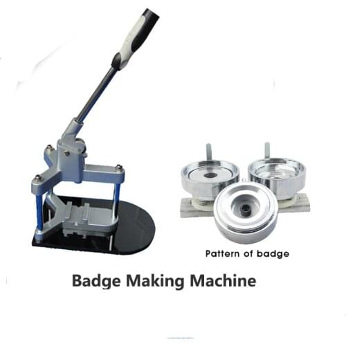 Hot sales button metallic making machine Metal badge maker