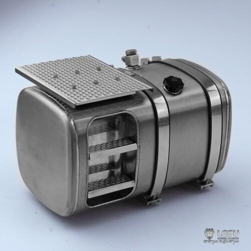 LESU Metal 90MM Simulation Tank Pedal for 1/14 RC TAMIYA Scania MAN Benz Tractor Truck DIY Scale Model