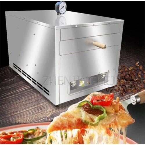 Outdoor Pizza Machine Stainless Steel Gas 10L 6-8PCS Pizza Oven Toast Cheese Bread Snack Set Up A Stall Street Food Commercial