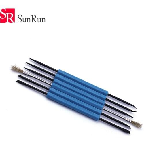 BGA 6 in 1 Repair Tools Set Professional Steel Solder Assist Disassembly Tools SA-10