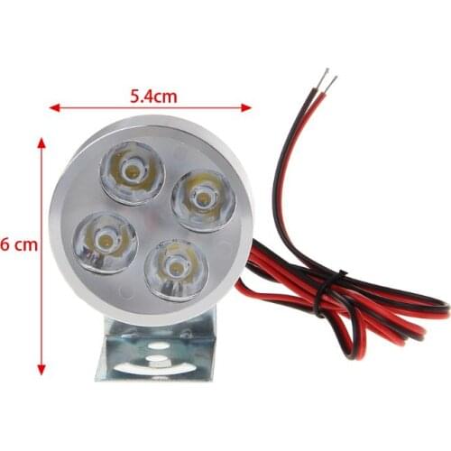 2021 New DC12-85V15W High Bright LED Spot Light Head Lamp Bulb Electric Car Motorcycle