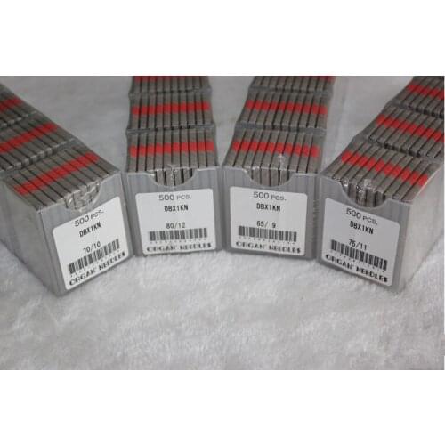 Genuine Organ Needles DBX1KN, Size 75/11, EF064000K5 For Tajima Barudan SWF Toyota Melco Happy Embroidery Machines / Spare Parts