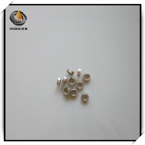 SMR74 ABEC-7 LD 10Pcs/lot Stainless Steel Bearing 4x7x2mm open bearings