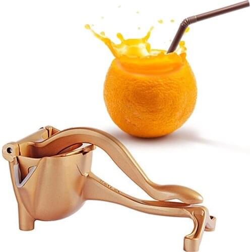 Fruit Press Type Juicer Manual Metal Fruit Orange Lemon Squeezer Kitchen Juice Making Tool